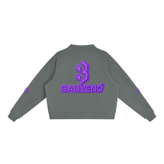 BALIVENO Essential Fleece Mock-Neck Sweatshirt — Studio 29