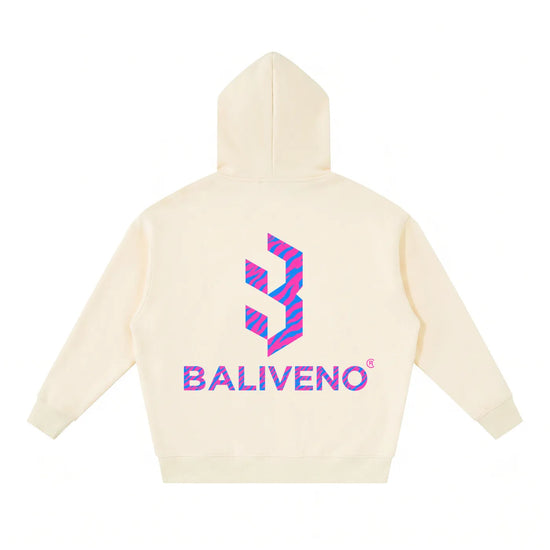 Baliveno Essential Oversized Fleece Boxy Hoodie Unisex Comfort Fit