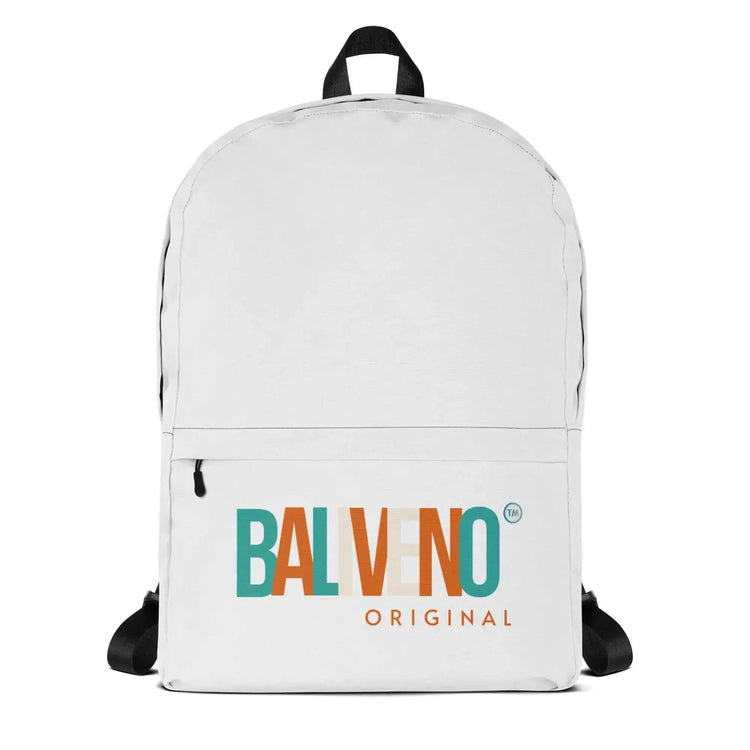 Baliveno Printed Backpack – Stylish School Bag with Laptop Compartment