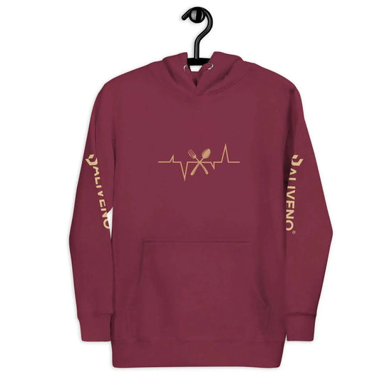 Chef-Heartbeat HoodieChef-Heartbeat HoodieWrap yourself in comfort and style with the Chef-Heartbeat Hoodie – the softest hoodie you&