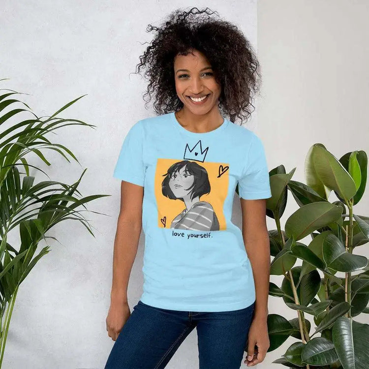 Love Yourself T-ShirtLove Yourself T-ShirtExperience the ultimate comfort and style with our Love Yourself T-Shirt, crafted to be everything you&
