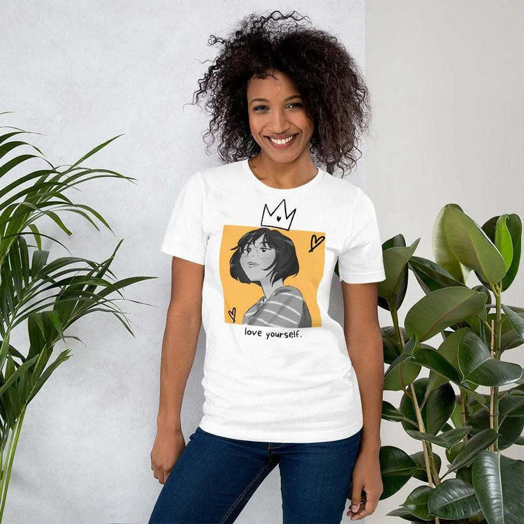 Love Yourself T-ShirtLove Yourself T-ShirtExperience the ultimate comfort and style with our Love Yourself T-Shirt, crafted to be everything you&