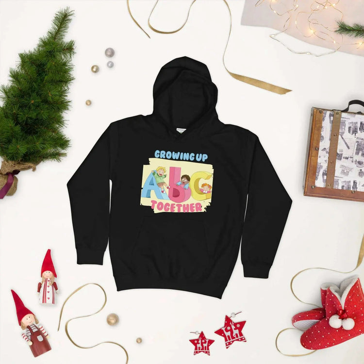 Growing Up Together HoodieGrowing Up Together HoodieIntroducing our Growing Up Together Hoodie – the epitome of snugness and style for your little one.
Designed to keep your child cozy and chic, this kids&