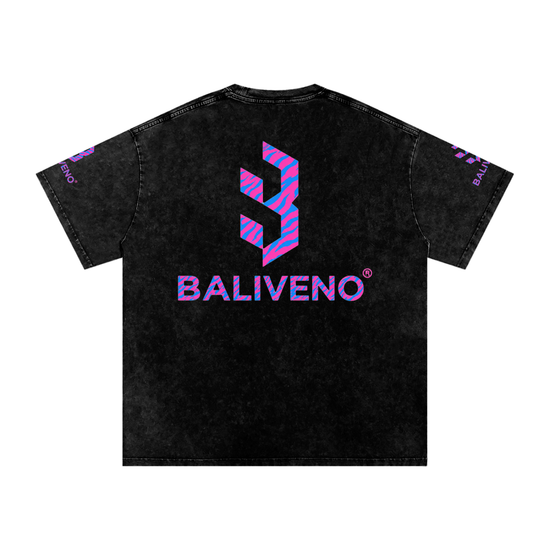 BALIVENO Snow-Washed Oversized Cotton T-Shirt — Studio 32