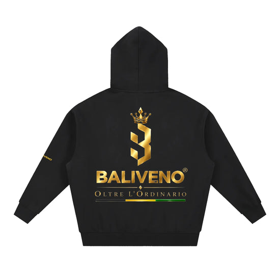 Essential Oversized Boxy Fit Fleece Hoodie