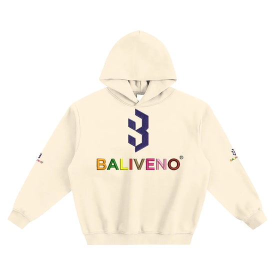 BALIVENO Fleeced Boxy Hoodie