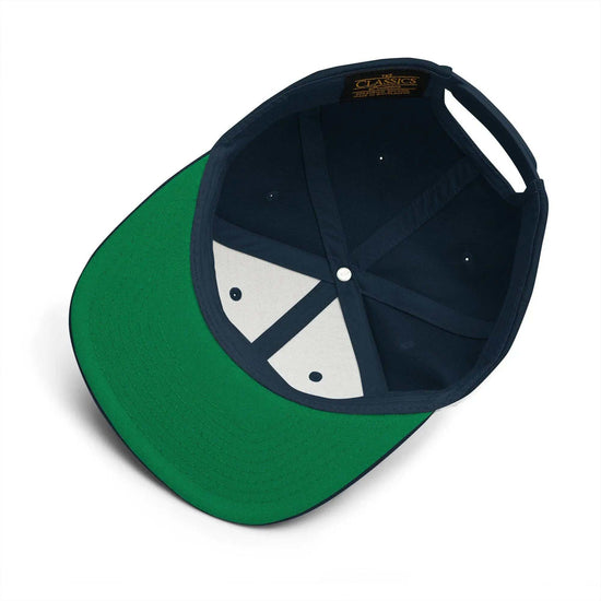 Baliveno Dark Navy Snapback Hat — colour in fashion
