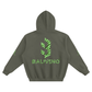Baliveno Fleeced Boxy Hoodie Unisex Thick Cotton Polyester Blend