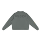 Baliveno Minimalist Essential Fleece Mock-Neck Crew Sweatshirt