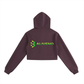 Essential Cropped Zip-Up Hoodie