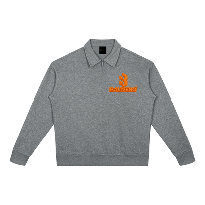 BALIVENO Unisex Boxy Quarter-Zip Sweatshirt — Studio 01