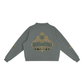 Baliveno Luxurious Essential Fleece Mock-Neck Crew Sweatshirt