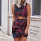 Navel-Baring Cross-Fit Hip Skirt