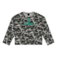 Baliveno Unisex Camo Waffle Raw Edge T-Shirt