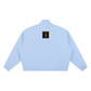 Baliveno Minimalist Boxy Stand Collar Full Zip Jacket