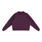Baliveno Essential Fleece Mock-Neck Crew Sweatshirt