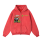Baliveno Zip-Through Boxy Fleece Hoodie
