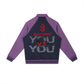 Contrast Raglan Sleeve Baseball Jacket