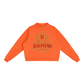 Baliveno Premium Essential Fleece Mock-Neck Crew Sweatshirt