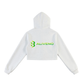 Essential Cropped Zip-Up Hoodie