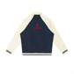 Baliveno Contrast Raglan Sleeve Baseball Jacket