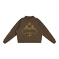 Baliveno Luxurious Essential Fleece Mock-Neck Crew Sweatshirt