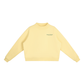 Baliveno Minimalist Essential Fleece Mock-Neck Crew Sweatshirt