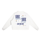 Essential Fleece Mock-Neck Crew Sweatshirt