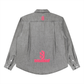 Baliveno Pink Unisex Vintage Wash Denim Shirt