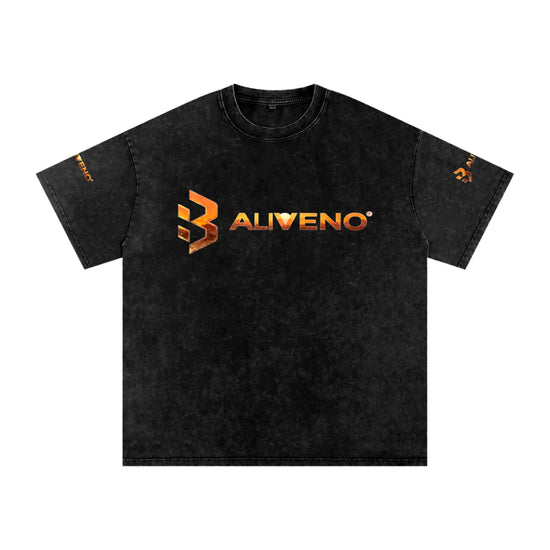 Baliveno Snow Washed Oversized Cotton T-Shirt