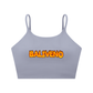 Spaghetti Strap Yoga Sports Bra