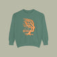 Law of Identity Sweatshirt — Abstract Orange Tree Face Graphic Crewneck