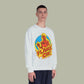 Flame On! Retro Fantastic Four Graphic Crewneck Sweatshirt