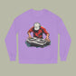 DJ Turntable Sweatshirt — Know Yourself Back-Print Crewneck