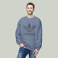 Crewneck Adidas Unisex Sweatshirt — Vintage Adidas Retro Graphic