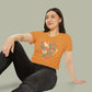 Baliveno Floral Heart Crop Top