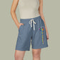 Baliveno Rainbow Fleece Sweat Shorts — Lightweight Garment-Dyed Lounge Shorts