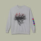 Baliveno Cityscape Crewneck Sweatshirt — Urban Gothic Graphic Pullover