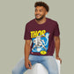 Thor Comic Retro Superhero Graphic Tee