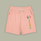 Baliveno Rainbow Fleece Sweat Shorts — Lightweight Garment-Dyed Lounge Shorts