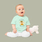 Baby T-Shirt — "Tall Dreams Tiny Steps" Cute Graphic Baby Tee