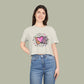 LOVE Heart Graffiti Crop Tee — Cute Love Graphic Top