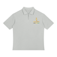 Unisex Color Block Quarter-Zip Polo Shirt
