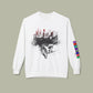 Baliveno Cityscape Crewneck Sweatshirt — Urban Gothic Graphic Pullover