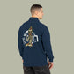 Funky Baba Yoga Graphic Quarter-Zip Sweatshirt