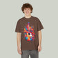 Guitar Splash T-Shirt — Colorful Acoustic Music Tee