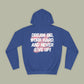 Baliveno Unisex College Hoodie — Dream big, work hard, and never give up!