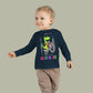Toddler Long Sleeve Tee — "Baliveno Dinosaur" Graphic