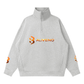 BALIVENO Quarter-Zip Drop-Shoulder Sweatshirt — Studio 01