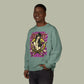 Graphic Lady Smoker Sweatshirt — &